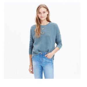 madewell sweater landmark textured